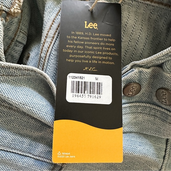 NWT•Lee•Women’s Lee European Collection Factory Flare Overall•Medium - Picture 11 of 16